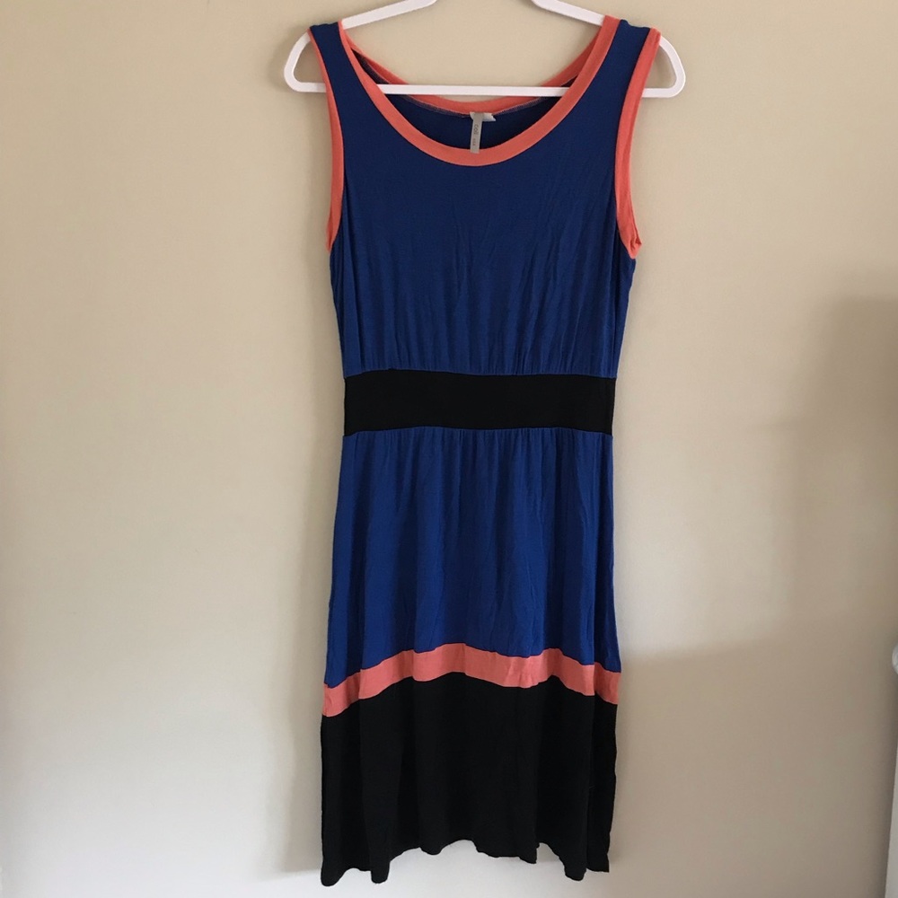 Coii color block dress size large